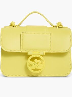 Longchamp Box Trot Extra Small Crossbody Bag - Lemon 🍋